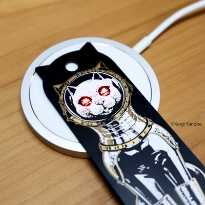 FLASH SHIP'S CAT(Muse) 基板アート しおり LED