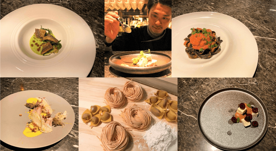 「旬を切り取る」感性に優れた料理長の“Creativo”(創造的)な逸品による、魅惑のひとときを