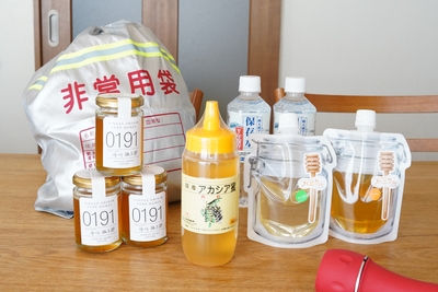 はちみつは防災対策の強い味方