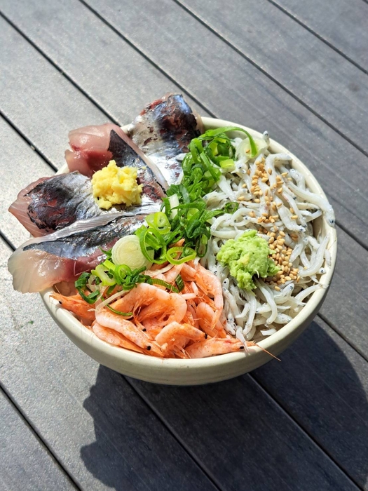 鯵と駿河の幸丼