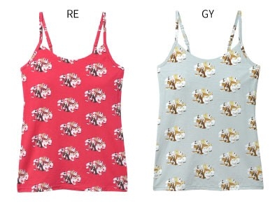 品番：LL2056　サイズ：M,L　カラー：RE / GY　価格：¥3,300(税込)