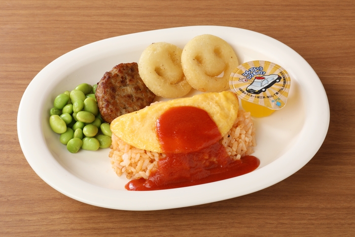 キッズプレート(ジュース付き)(680円)