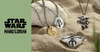 『スター・ウォーズ／マンダロリアン』新作ジュエリー。「グローグー」、「ミソソー」 ネックレス＆リング（指輪）、ケイウノから4/29（水・祝）発売