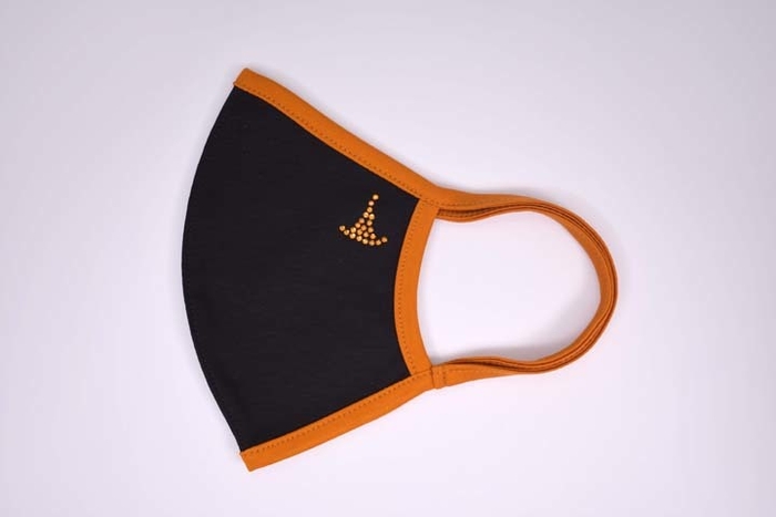 『魔女の帽子』ブラック/オレンジ S・Mサイズ