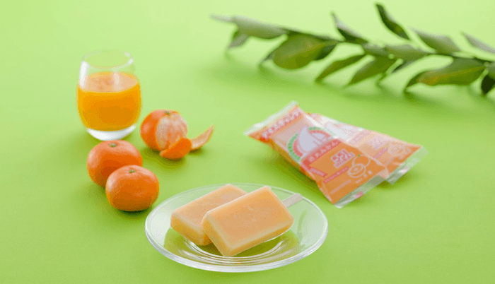 551のアイスキャンデー「近大みかん」