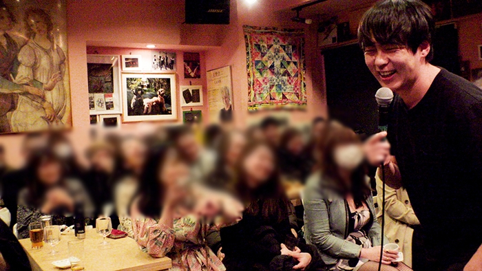 テレビ出演が減り、村本大輔は全国で独演会を行なっている(東京)