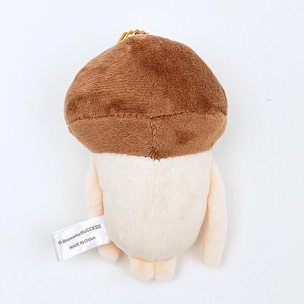 なめこ栽培キットの個性的なぬいぐるみマスコット