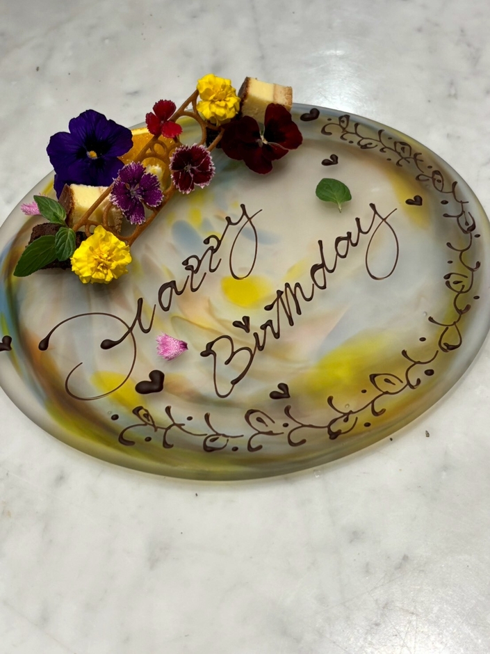 +500円でメッセージプレートをご用意