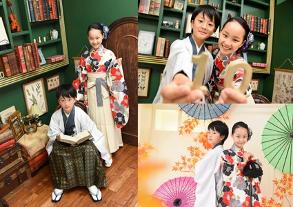一軒家型子供写真館「フォトスタジオ・フルリ」、 “にぶんのいち成人式”の記念写真もバッチリ！ 駒沢大学店に10歳のお洋服とお着物を新たに用意