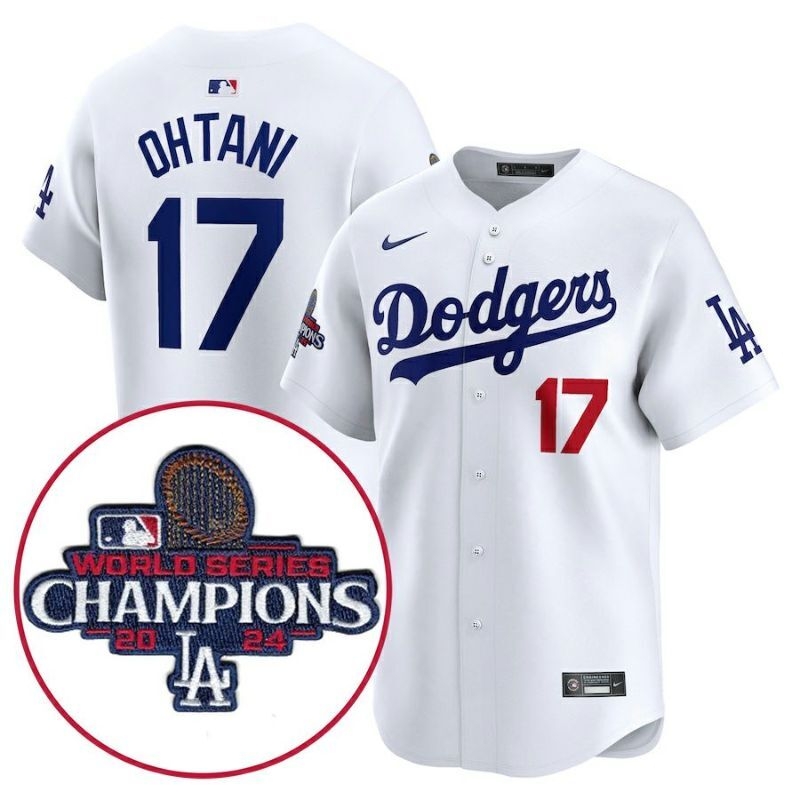 大谷選手ワールドシリーズチャンピオンパッチ付 ユニフォーム