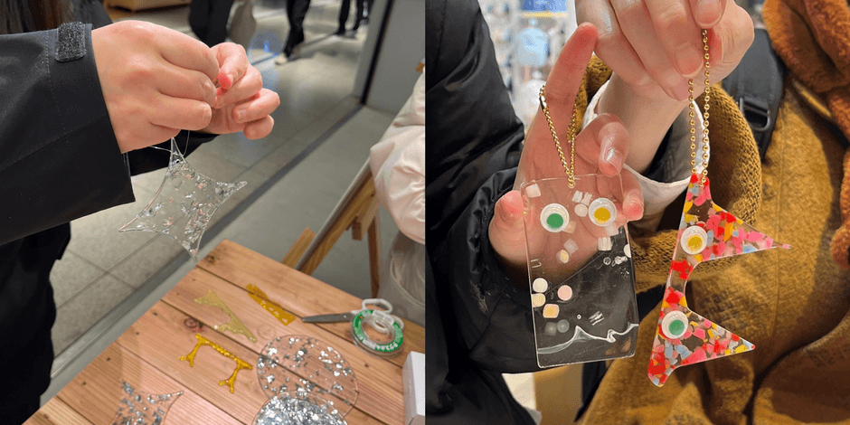 2025年2月 ワークショップ　「アクリルでアップサイクルを楽しみ隊！」