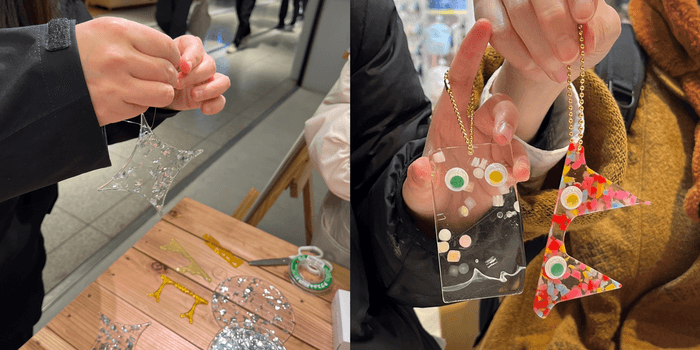 2025年2月 ワークショップ　「アクリルでアップサイクルを楽しみ隊！」