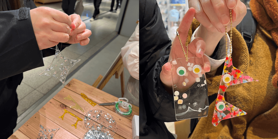 2025年2月 ワークショップ　「アクリルでアップサイクルを楽しみ隊！」