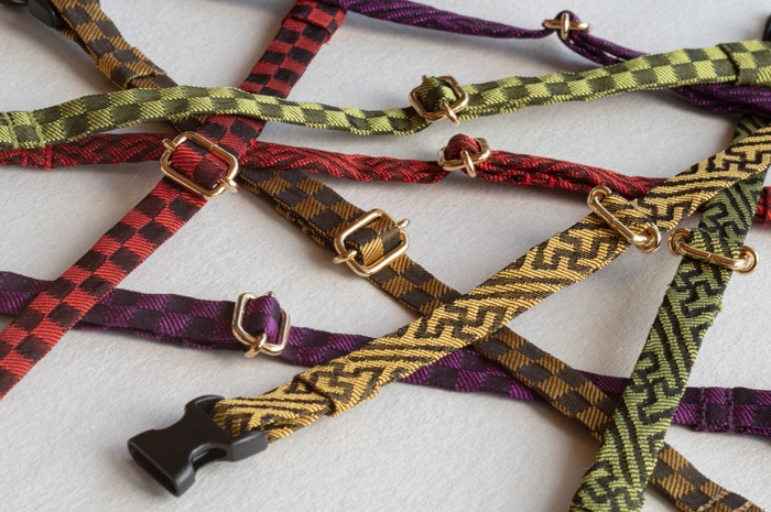 西陣織猫首輪 
