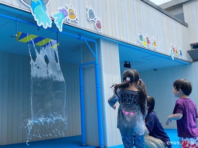 いつ水が落ちるかわからない「お水のバケツ」