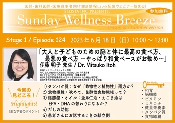 《医師・歯科医師・薬剤師向け》 無料オンラインセミナー6/18(日)朝10時開催