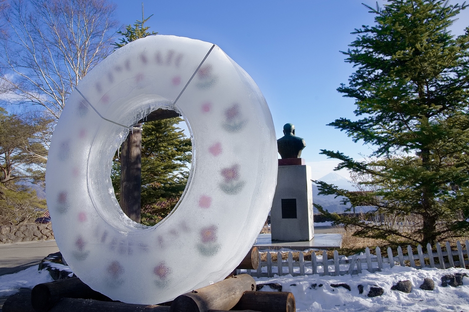 清里開拓の父ポール・ラッシュ像
