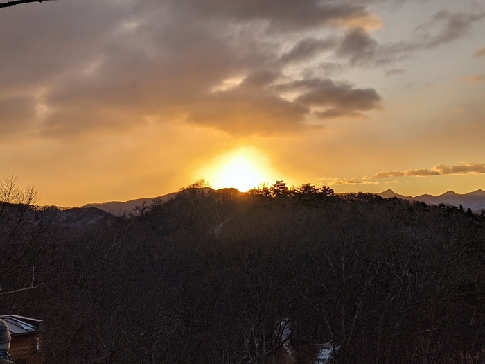 2021年元日 初日の出