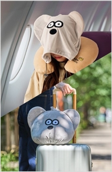 2WAYネックピロー フェイス