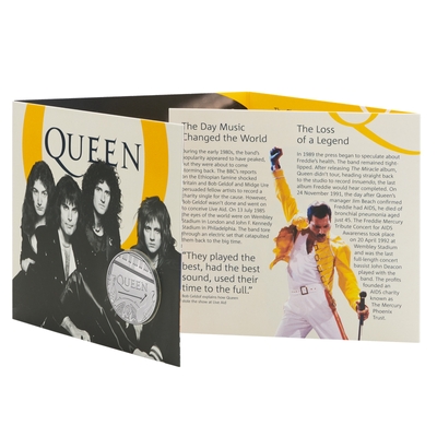 QUEEN 公式記念コイン 9