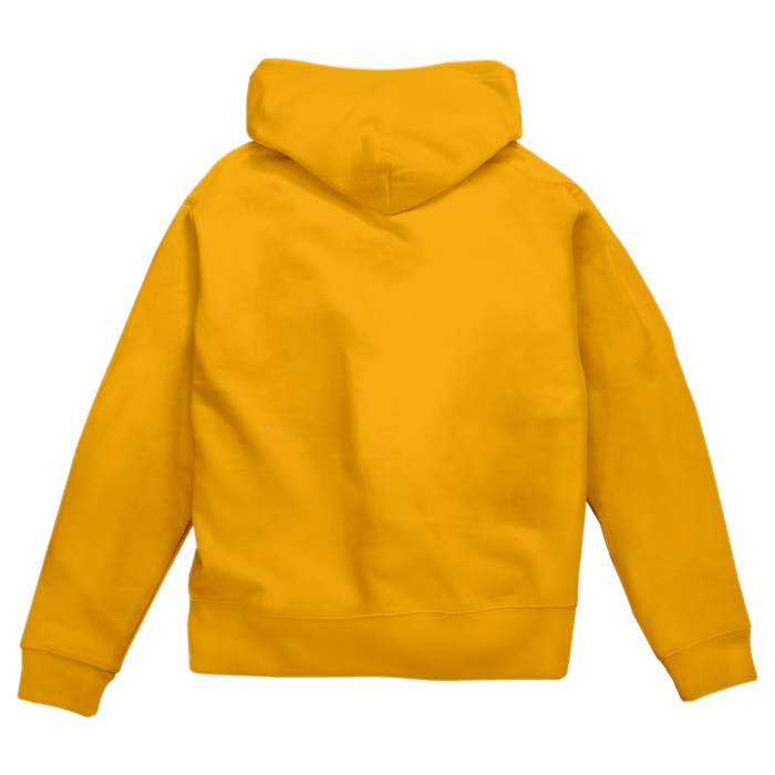 ジップパーカー裏面デザイン無し(ゴールド)