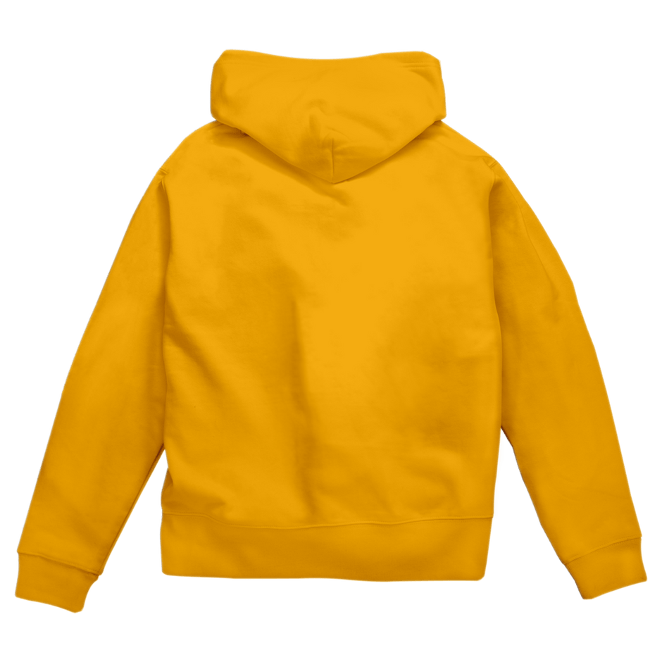 ジップパーカー裏面デザイン無し（ゴールド）