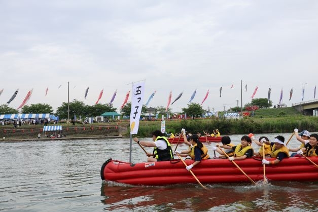 鬼怒川交流Eボート大会