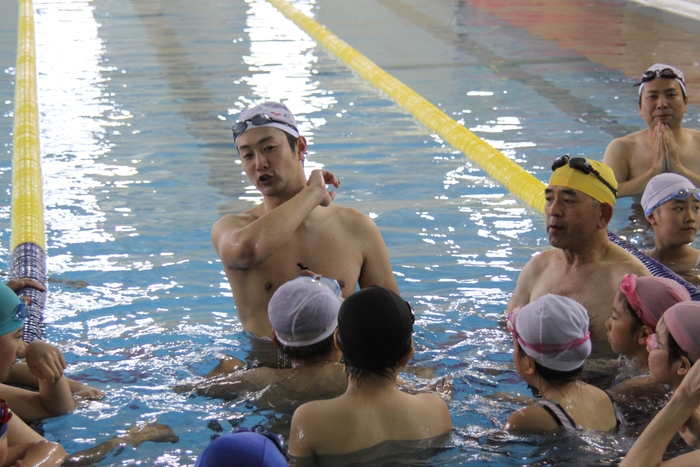 宮下純一さんの水泳教室