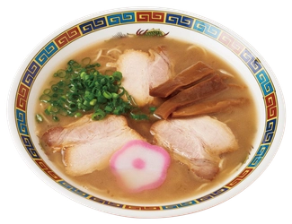 創業七十三年の歴史が詰まった、豚骨醤油！ 和歌山が誇る、老舗の一杯！！　 その名も『和歌山中華そば 井出商店』　 全国の花月嵐で販売中！