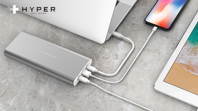 HyperJuice(ハイパージュース)27000mAh USB-C モバイルバッテリー