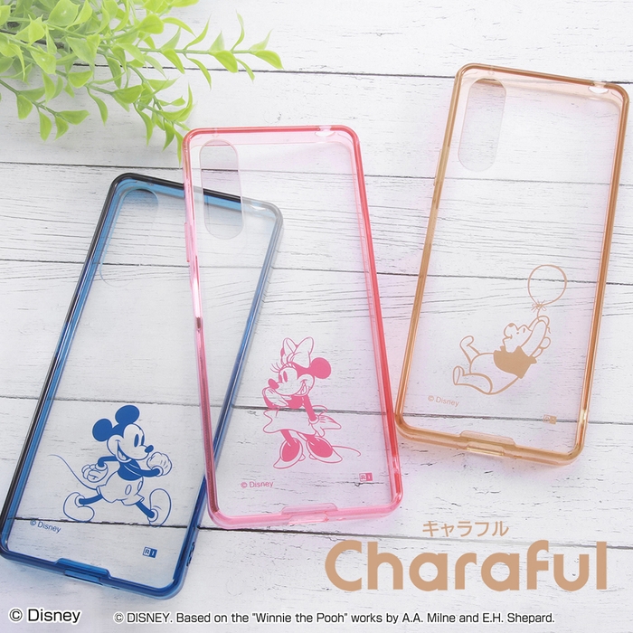 「ディズニーキャラクター」/ハイブリッドケース Charaful　