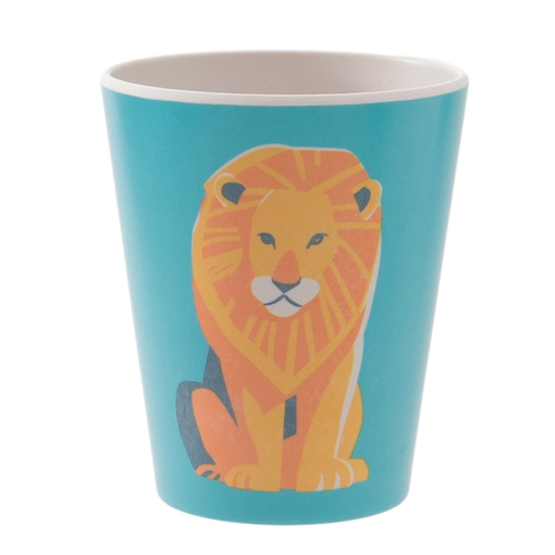 「バンブーファイバー カップ Lion」価格：390円／サイズ：Φ8×H10cm／容量：約240ml