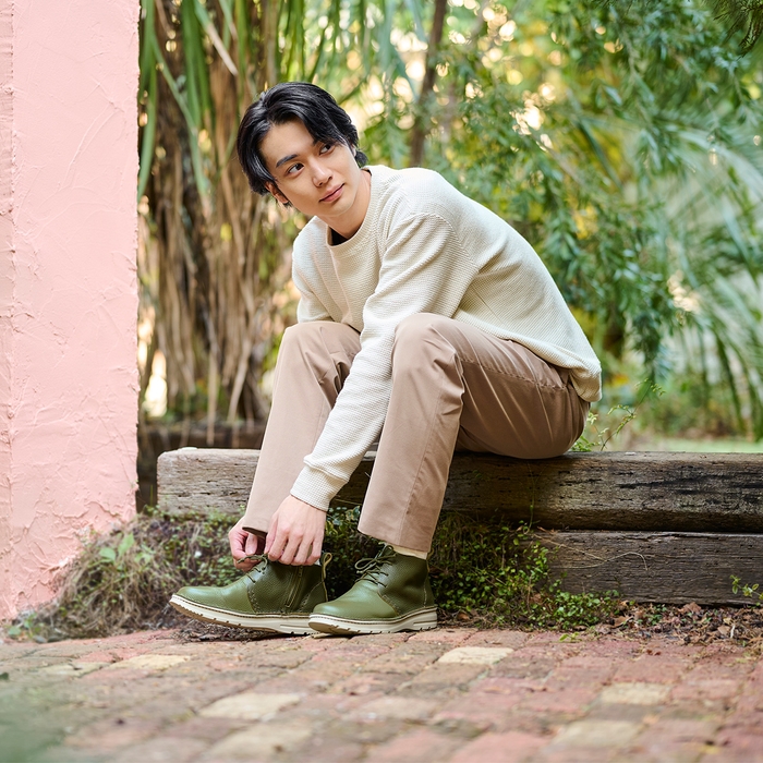 スナフキン旅人のブーツモデルカット2