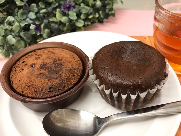 蒸し上げショコラ 焼きショコラ