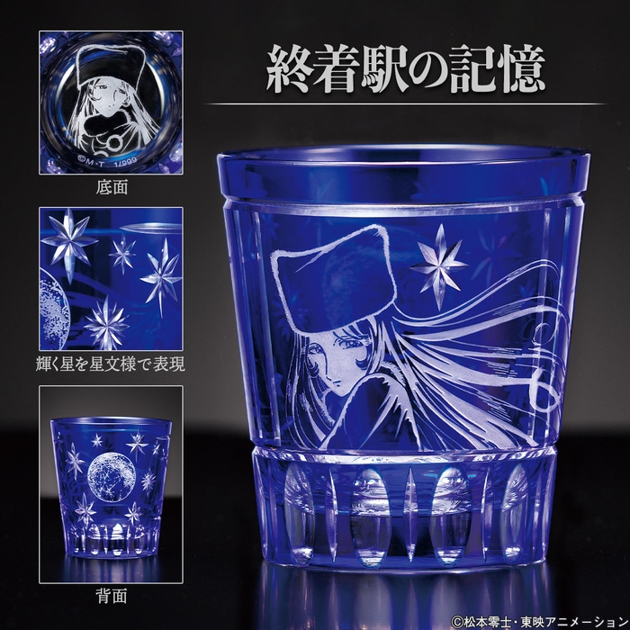 メーテル切子グラス詳細