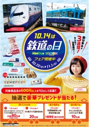 NewDays・NewDays KIOSK「鉄道の日フェア2021」を 10月12日より開催！