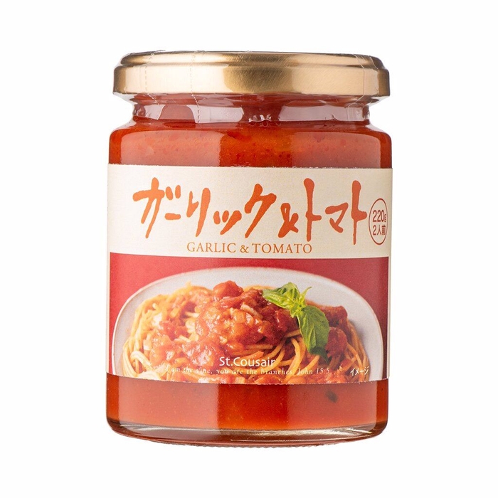 パスタソース　ガーリック＆トマト：646円⇒495円（税込）