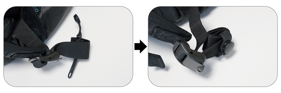 テープの纏め方