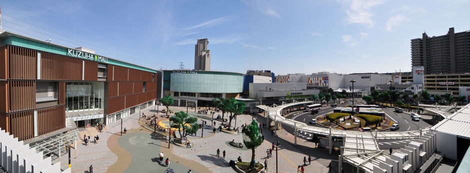 KUZUHA MALL 正面全景