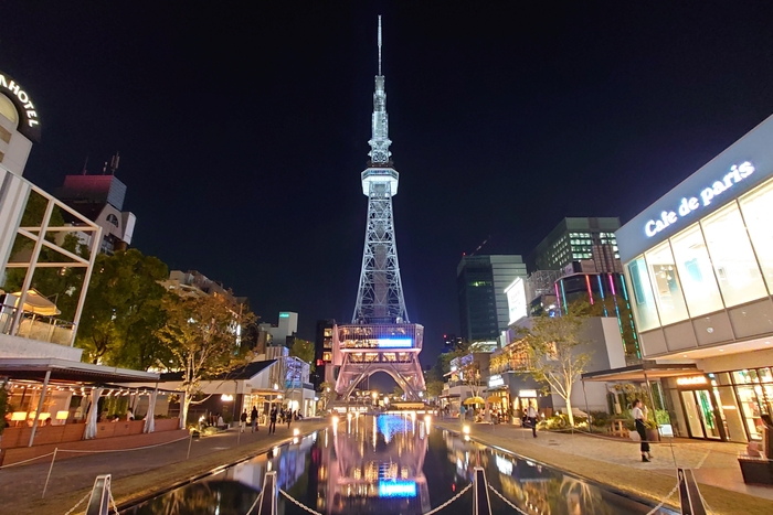 名古屋のシンボル中部電力 MIRAI TOWER