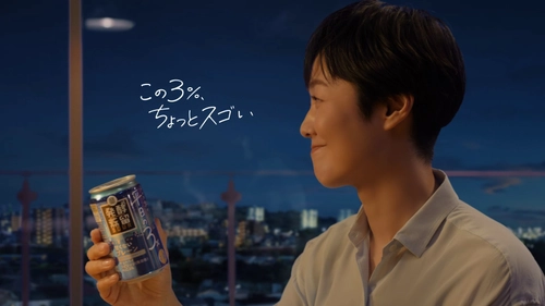 有働 由美子さん出演、タカラ「発酵蒸留サワー」～平日の3%～の新ＣＭ 4月8日(火)から全国の地上波ＴＶで放映開始！