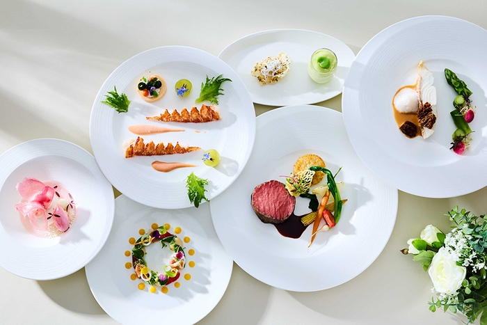 トークショーでの特別コース料理(イメージ)