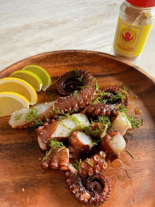 タコのグリルに合います