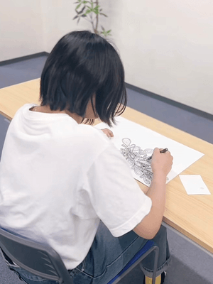制作中の様子