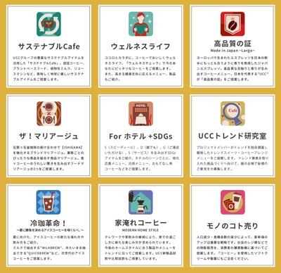 9つのトレンドコーナー