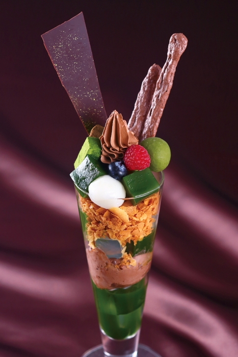 抹茶チョコレートパフェ