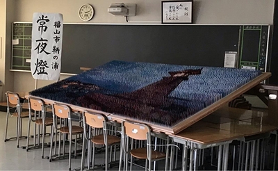 アート作品:「鞆の浦常夜燈」