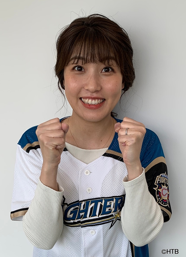室岡里美アナウンサー (C)HTB