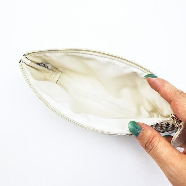 ミッフィーチェックポーチ