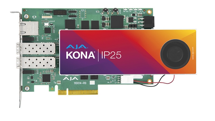 IPビデオ・オーディオI/Oカード KONA IP25